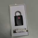 Fingerprint Lock, TSA Approved Smart Digital Locker Lock for Gym, Luggage, Travel, House Door, Suitcase, Backpack, School, Bike,Office, Keyless