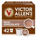 Victor Allen's Coffee Milk Chocolate Hot Cocoa, 42 Count, Single Serve K-Cup Pods for Keurig K-Cup Brewers (EXP 03/04/28)