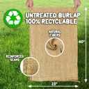 Shop Square Potato Sack Race Bags, 23x40 - Set of 6, Fun Burlap Sacks for Kids & Adults, Perfect for Field Day, BBQs, Picnics, Parties & More