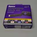 Roku Streaming Stick 4K - HDR & Dolby Vision Roku Streaming Device for TV with Voice Remote & Long-Range Wi-Fi - Free & Live TV