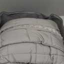 Mr. Sandman Weighted Blanket for Adults Queen Size 15 lbs, Soft Cooling Heavy Minky Blanket for Sleep, Washable Throw Blanket with Glass Beads, 60 x 80 Inches, Grey