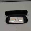 YIMI Rimless Progressive Multifocus Reading Glasses Blue Light Blocking No Line Multifocal Computer Readers for Women Men (Brown)