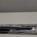 QLLY Adjustable Round Desk Leg, 24-40 inch, 60-100cm, Home Office DIY Metal Table Leg, Furniture Leg Set (4, Black)