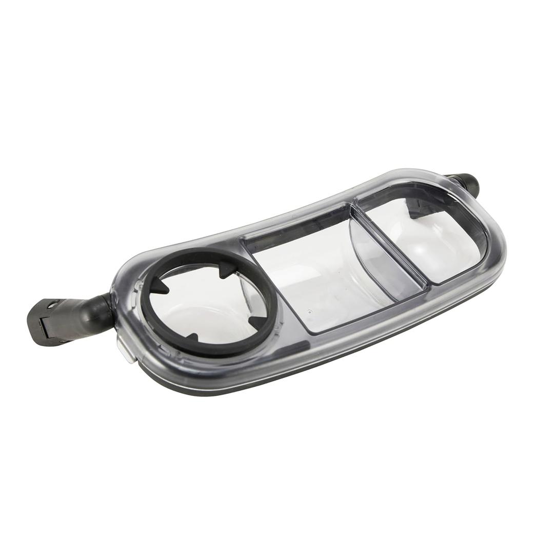 Snack Tray Fits for UPPAbaby Vista V3/Vista V2/Vista/Cruz/Cruz V2/ RumbleSeat/RumbleSeat V2, Updated Snack Tray with Two Snack Compartments & Cup Holder, Quick Attachment, Stroller Accessories