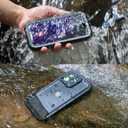 SPORTLINK for iPhone 16 Pro Waterproof Case - Shockproof Dustproof Case with Built-in Clear Screen Protector, Full Body Heavy Duty Sealed Protective Cover for i Phone 16 Pro 6.3" Black