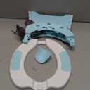 Jool Baby Portable Potty Training Chair with Travel Bag and 30 Liners, Foldable, Indoor/Outdoor Use, Camping (Aqua)