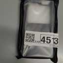 Phone Case for Samsung Galaxy Z Flip6,Luxury Designer PU Leather Case Classic Shockproof TPU Bumper Premium Protection Soft Cover Case Compatible with Samsung Galaxy Z Flip 6 (Black)