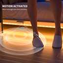 PAUTIX Dotless LED Lights,COB LED Strip Lights with Motion Sensor,5V USB Powered 2700K Warm White,Super Bright Dimmable Motion Activated,Bedroom,Cabinets,Kitchen,Stairs,Closet Indoor Lighting