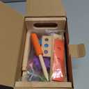 Mgtfbg Kids Tool Set - 29 PCS Wooden Toddler Tool with Box, Montessori STEM Educational Pretend Play Construction Toy for 2 3 4 5 6 Year Old Boys Girls, Best Birthday Gift