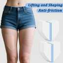 Instant Lift Patch for Legs, Invisible Waterproof Thigh Lift Tape for Sagging Skin, Transparent Lift and Glow Patches Legs, Adhesive Body Tape for Women Skin Lifting Inner Thighs (40pcs)
