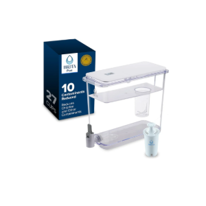 Brita UltraMax Large Water Dispenser With Standard Filter, BPAFree, Reduces Copper, Cadmium and Mercury Impurities, Lasts 2 Months or 40 Gallons, Includes 1 Filter, Kitchen Accessories, Large 27Cup