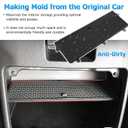 Autorder Center Console Organizer for 2016-2025 2026 Mazda MX-5 RF Miata Interior Accessories Glove Box Insert Tray Partition Panel with Built in Scratch Resistant Non Slip Silicone Pad