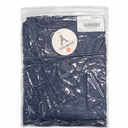 Anrabess Women's Clothes V-Neck T-shirt Navy Blue L