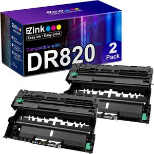 E-Z Ink Compatible Drum Unit Replacement for Brother DR 820 DR820 DR-820 Compatible with MFC-L5900DW HL-L6200DW HL-L5100DN MFC-L5800DW MFC-L5700DW HL-L5200DWT MFC-L6700DW HL-L5200DW (2 Drum Unit)