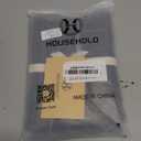 H HOUSEHOLD 100% Jersey Knit Cotton Body Size Pillowcases Set of 1, Super Soft Breathable Pillow Cases for Sleeping, Envelope Closure, Stretchy T-Shirt Fabric (Dark Gray, Body Size Pillowcase)