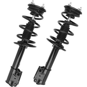 KUSATEC Front Pair Complete Struts Shock Absorber fit for Ford Explorer 2013 2014 2015 2016 2017 2018 2019, 172729 172730 Left/Right Struts with Coil Spring Assemblies