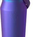 Frost Buddy 16oz Insulated Water Bottle with Straw & Chug Lid | Leak-Proof Stainless Steel | 24-Hours Cold | Sweat-Proof, Cup Holder Friendly | Ideal for Gym, Travel, Sports & Everyday Hydration