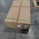 Gray Vanity Sink Top, 48 Inch Engineered Stone Vanity Top with Double Sinks, 8 Inch Widespread Faucet Holes with Center Sink Countertop, Modern Vanity Top with 4 Height Backsplash