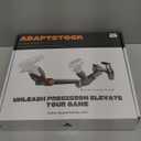 VR Gunstock for Meta Quest 2 Quest 3 Quest 3S Quest Pro  Adjustable FPS Gaming Controller Accessories with Quick Magnetic Attachment Cheek Pad for Immersive VR Gameplay (Black)