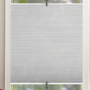 Custom Size Tension Holding Top Down Bottom Up Cellular Shades, Privacy Light Filtering Top Down Bottom Up Cellular Shades, Energy-Saving Honeycomb Blinds,Noise Reduction Honeycomb Blind 64 x 152 In Gray