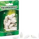 DIX38025 Wedge Cap Erasers for Grade K-12, White, 6 Pack