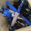 Car Wheel Dolly Jack Set, 1500 LBS Capacity Wheel Dolly with Hydraulic Tire Jack & Aluminium Twin Rollers, Heavy Duty Rollers with Foot Pedal for Tire Auto Repair Moving - Set of 2