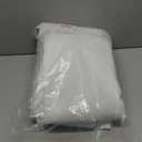 NICETOWN 100% Blackout Window Curtain Panels, Cold and Full Light Blocking Drapes with Black Liner for Nursery, 84 inches Drop Thermal Insulated Draperies (White, 2 Pieces, 52 Wide Each Panel)