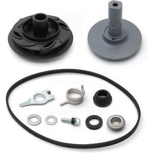 675806 Dishwasher Drain and Wash Impeller Gasket Kit for Whirlpool Kenmore Kitchen Aid Maytag Dishwashers, Dishwasher Pump Impeller Kit Replace 302706 302718 303032 303510 303539 675495