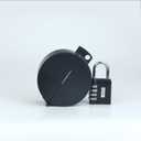 Gate Valve Locking Device (with Password Lock) Gate Valve Lock, Outdoor Faucet Lock, Removable and Easy to Use, Can Prevent Water Theft (Black)