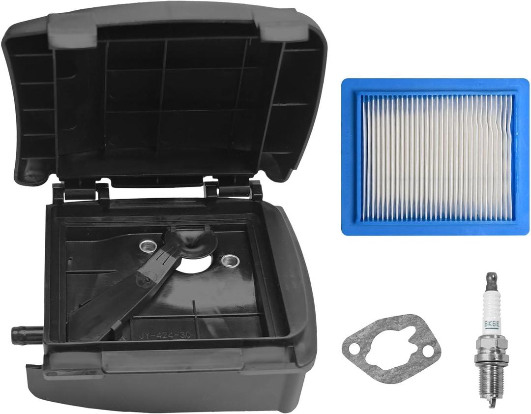 14 743 03-S Air Filter Cover Base Cleaner Kit Replacemrnt for Kohler XT650 XT675 Engine, Replacement for Husqvarna Toro 22" Recycler Lawn Mower