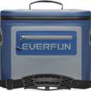 EVERFUN Soft Cooler 30 Can, Portable 24qt Insulated Small Cooling Lunch Box for Men and Women, Leakproof Ice Chest Bag for Travel, Beach, Camping, Boating, Fishing, Tailgating, Work and Picnic