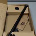 COOPER TabStand, 20" Tall iPad Stand for Desk, Portable Monitor Holder up to 17" Holds 4.4lb, Desktop Tablet Stand, Tablet Mount, Apple iPad Holder for Desk, for Samsung, Kindle, Fire (Night Black)