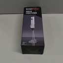 Bonsenkitchen Rechargeable Milk Frother with Stand, 3-Speed Handheld Coffee Frother, Dual Spring Whisk Electric Hand Frother Wand Drink Mixer for Matcha Lattes Cappuccino, Kitchen Gifts (Silver)