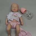 OtardDolls 33cm Reborn Baby Dolls Silicone Full Body Girl Lifelike Handmade Painted Dolls Silicone Reborn Babies for Kids
