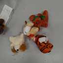 16-Pack Mini Animal Plush Toy Set, Soft Plush Toys for Kids Party Favors, Keychain Ornament,Birthday Party Supplies,Prize Rewards