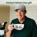 Fathers Day Golf Gifts for Dad, Men, Husband from Daughter, Son, Wife - Funny Golf Gift for Golfers - The Golf Father Mug - 16Oz