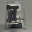 Voluty Tek 90 Degree 6.35mm Male to Female Stereo Audio Connector 1/4 inch Right Angle Guitar Cable Adapter for Guitar,Headphone,Speaker,Studio Equipment 4PCS