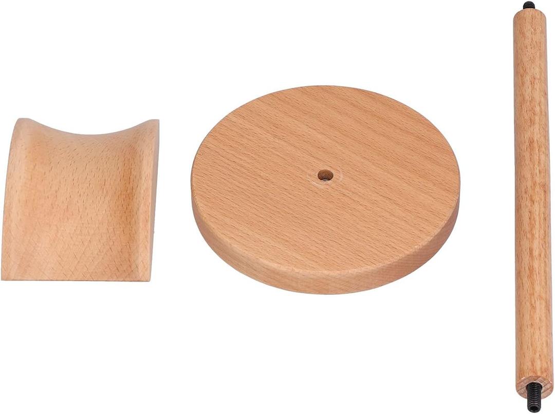 Headphone Stand Beech Unique Shape Portable Stable Headset Holder Hanger Display Rack