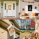 In Everything Give Thanks Garden Flag, Christian Pumpkin Bible Banner, Floral Christian Fall Thanksgiving Harvest Yard Outdoor Decor for Farmhouse Holiday, Thanksgiving Flags Gifts for Women BFF