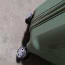 Traveler's Choice Pagosa Hardshell Expandable Luggage with Spinner Wheels, Green, 27-Inch Medium
