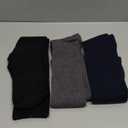 Shihanee 3 Pairs Winter Women Knee High Socks Long Ribbed Knit Slouchy Boot Socks Warm Gifts for Women Girls (Versatile Color)