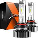 SEALIGHT 9006/HB4 Bulbs, 9006 Light Powersports bulbs 6 times Super Brighter 9006 Bulbs 30,000LM HB4 Light, 6000K White, Non-Polarity, Packs of 2