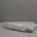 Minetom Icicle Lights Outdoor with Clips, 20ft 100 LED 20 Tubes Twinkling White Christmas String Lights, Connectable Waterproof Hanging Icicle String Light Plug in for Eave Holiday Outdoor