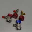 Lichamp AC R134A Adapters Kit, 134a Quick Couplers with Self Sealing and Puncture Can Taps, QA01 Missing Parts