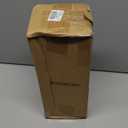 Vurkcy 3 inch Inlet Exhaust Tip, 5" Outlet 12" Overall Length Stainless Steel Exhaust Tail Pipe, Bolt-On, Rolled Edge, Slant Sleek Angle Cut, Polished Tailpipe, Silvery﻿