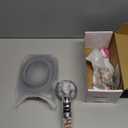 Filtered Shower Head with Handheld - High Pressure ShowerHead with Filters for Hard Water - Reduces Dry Itchy Skin, Easy Instal, 4 Modes, Water Saving, Durable, Detachable anti blocking (Transparent + Chrome)