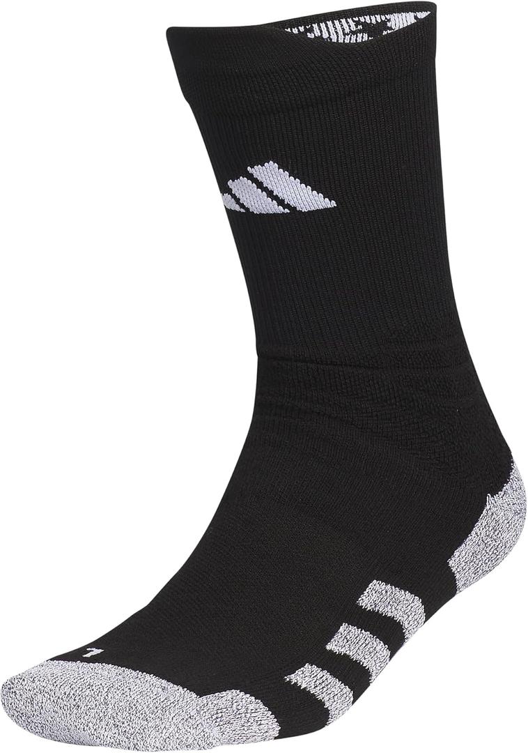 adidas 5-Star Team Traxion 2.0 Crew Socks (1-Pair) (Large)