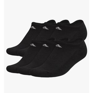 adidas womens Athletic Cushioned 6-pack No Show, Socks - No Show Socks for Secure Fit, Cushioned Comfort, Low Profile
