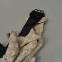 Baby Sling Carrier for Toddler, Houndstooth Baby Carrier Sling, Premium Cotton Linen Adjustable in Both Front and Back Shoulder Strap, Portable and Lightweight Toddler Carrier (Khaki)