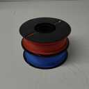 Creality PLA Filament 1.75mm PLA 3D Printer Filament, 2kg Cardboard Spool (4.4lbs), Dimensional Accuracy +/- 0.02mm, Fit Most FDM Printer (Red & Blue 2-Pack)